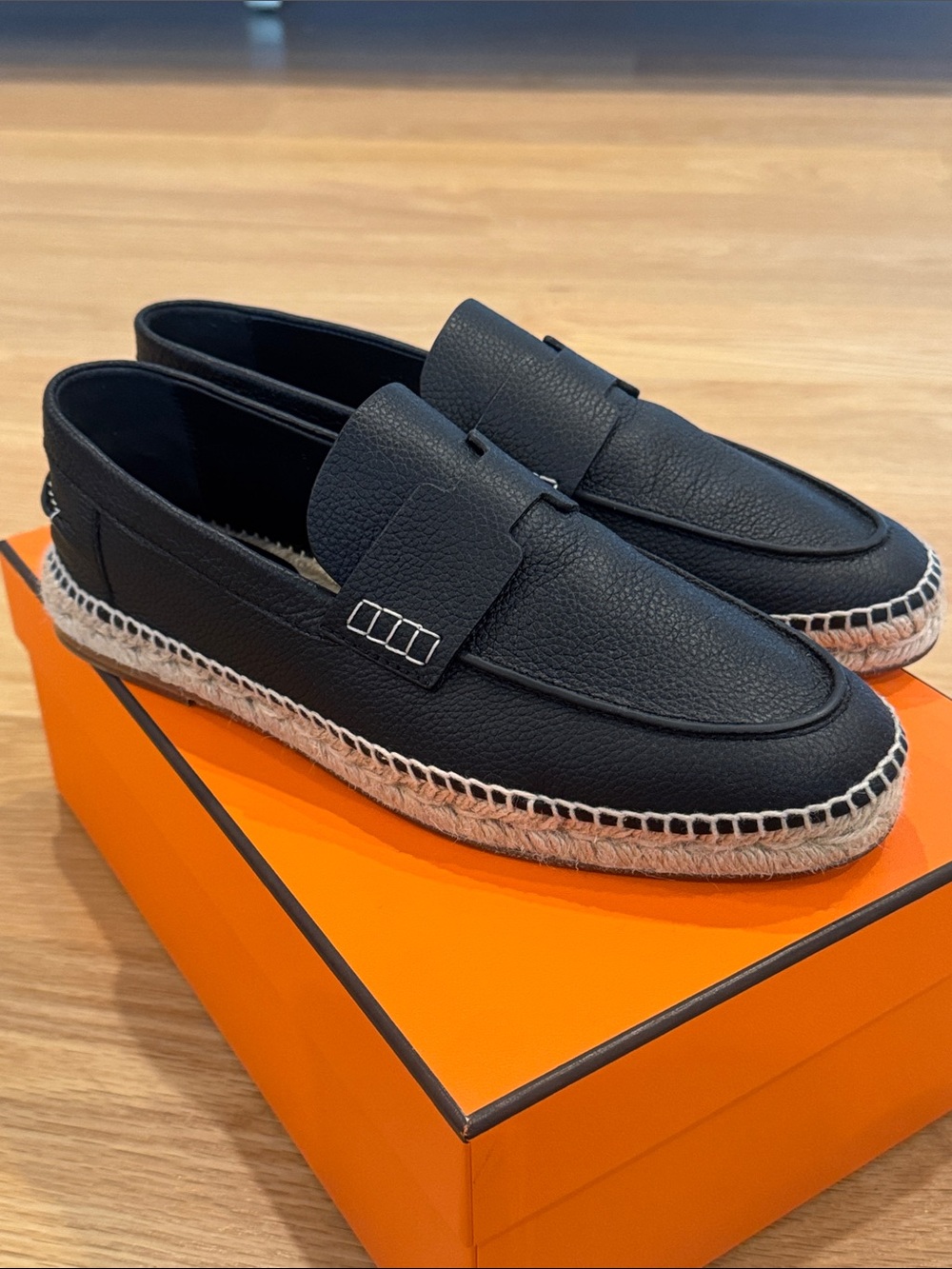 Hermes Trip Espadrille Size 40**